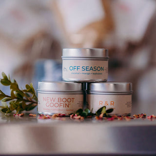 Anchor and Flank Candles candle tins 4oz